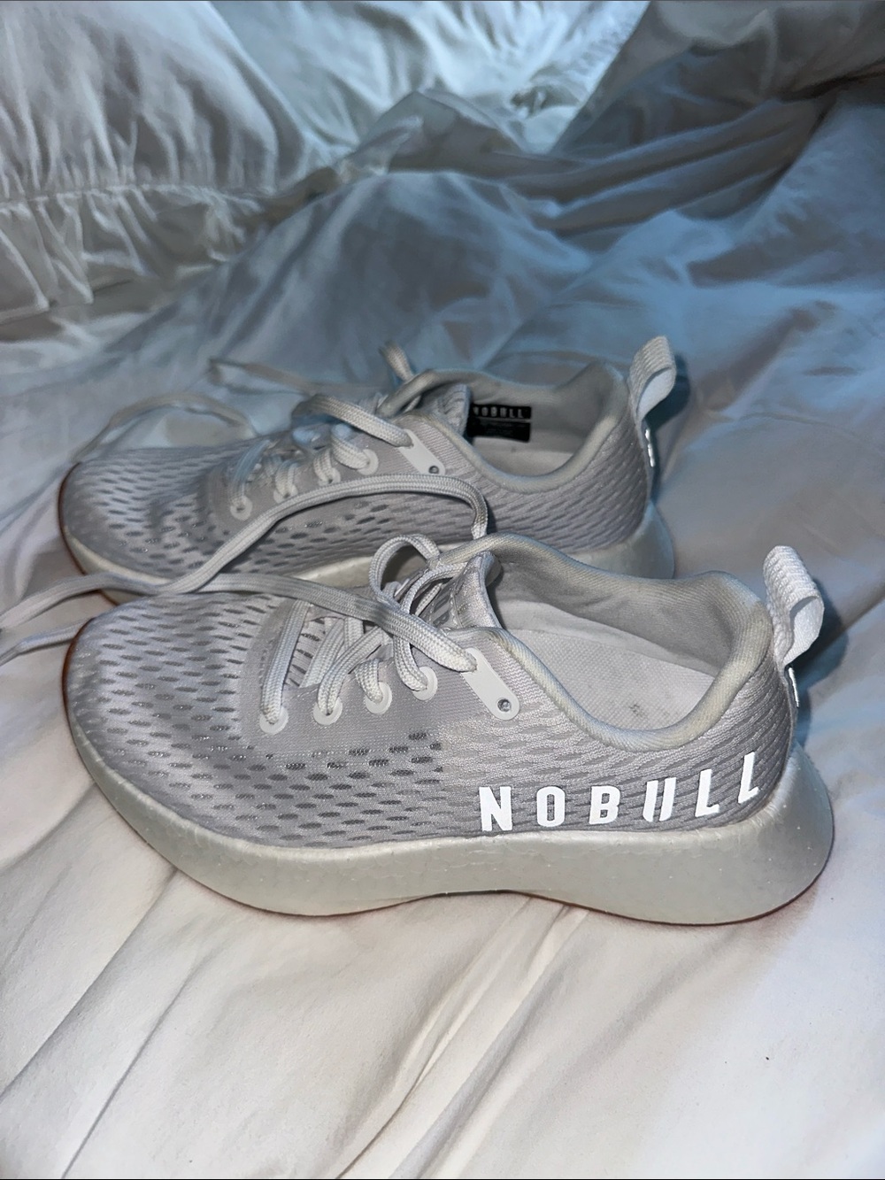 NEVER WORN
NOBULL Women's Light Gray Mesh Trainer